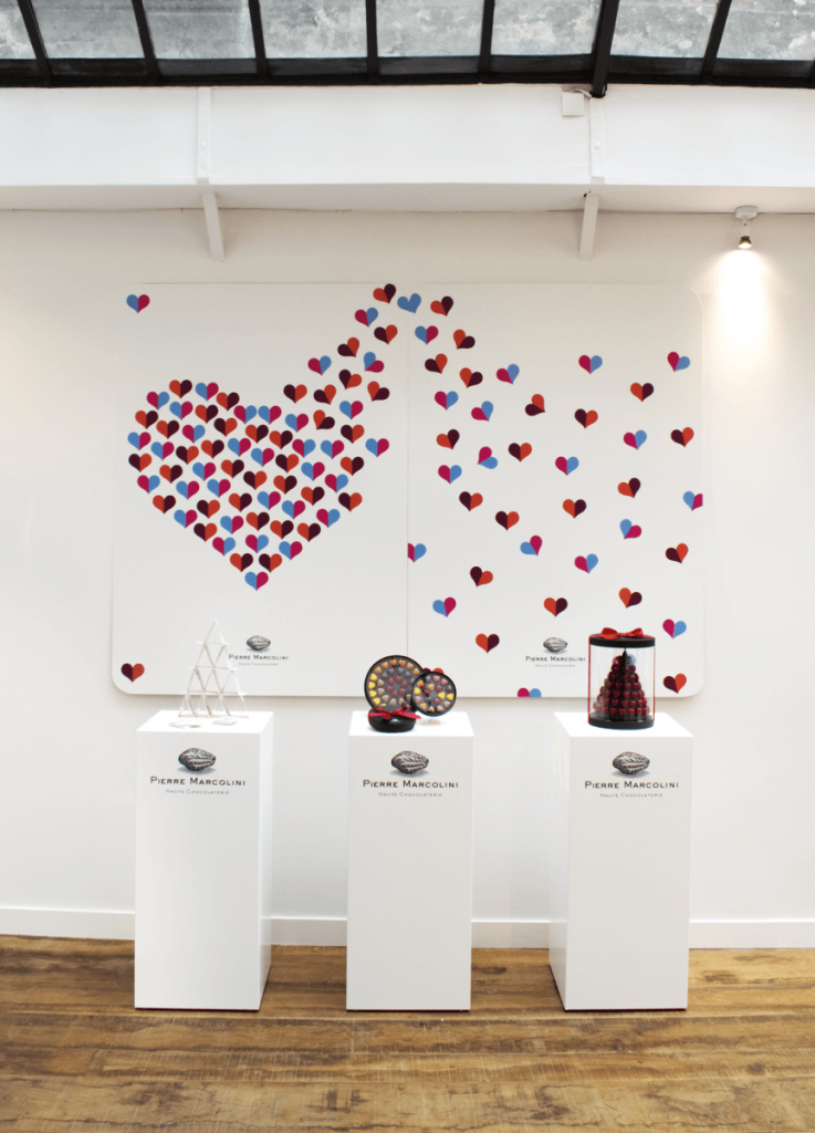 Pierre Marcolini – Scénographie évènementielle – Studio Raphaelle